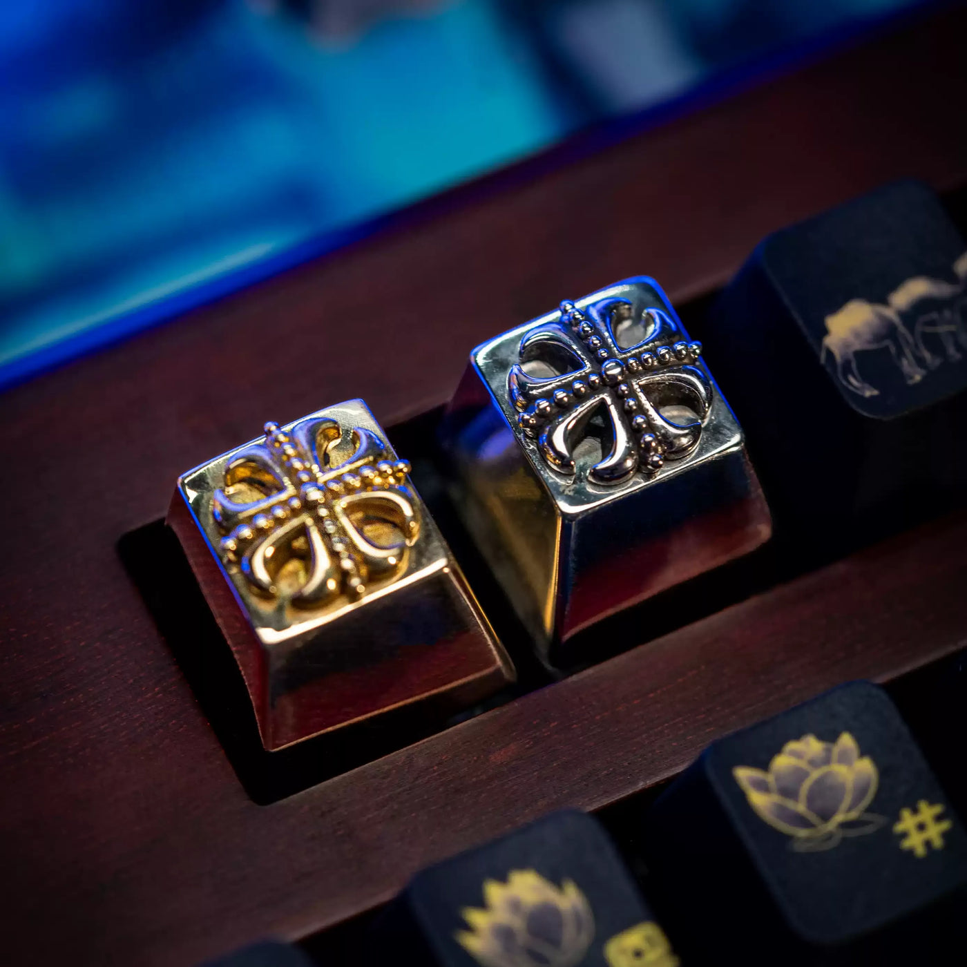 Yu-Gi-Oh Sacred Cross Copper Artisan Keycap