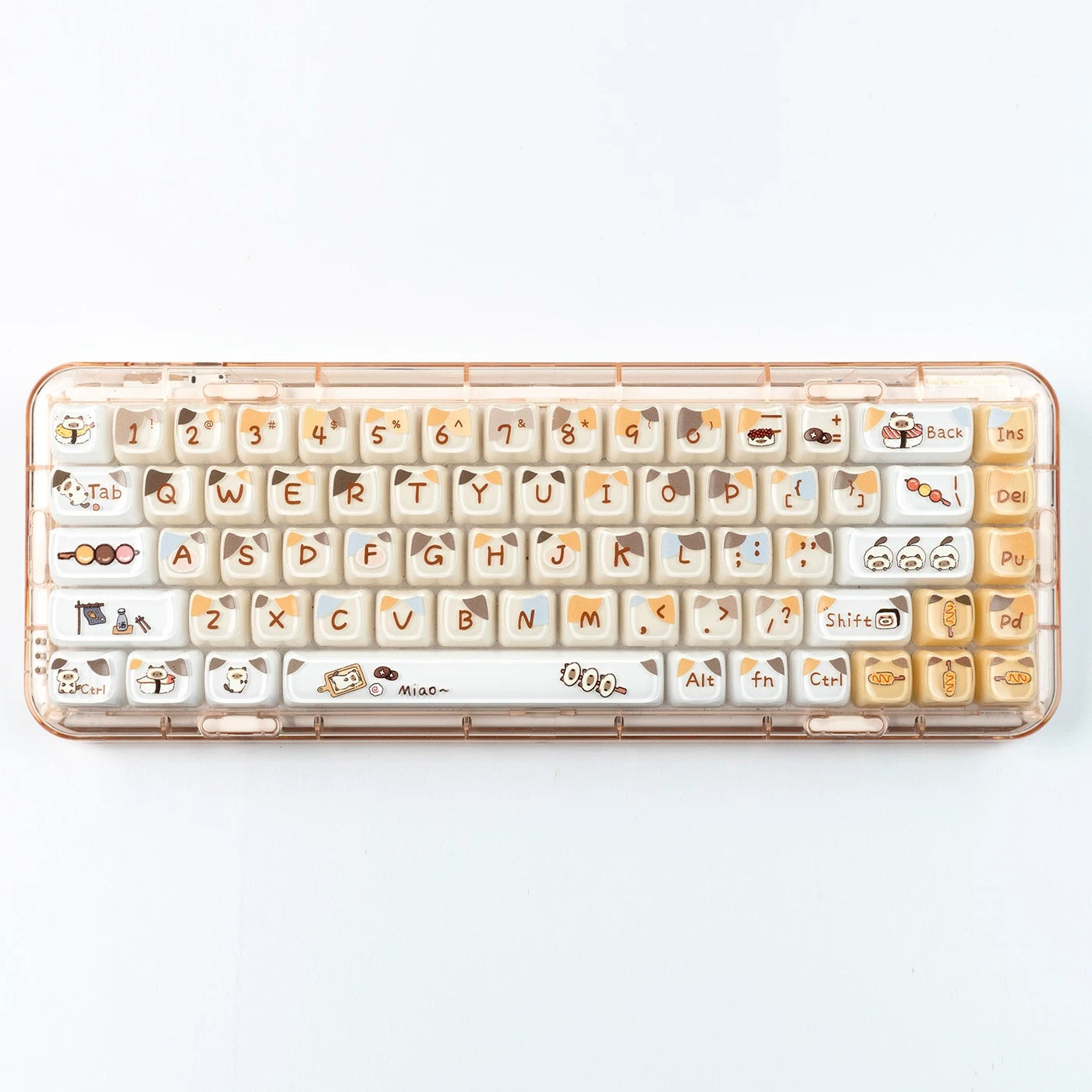 Sushi Neko Jelly MAO Keycap Set