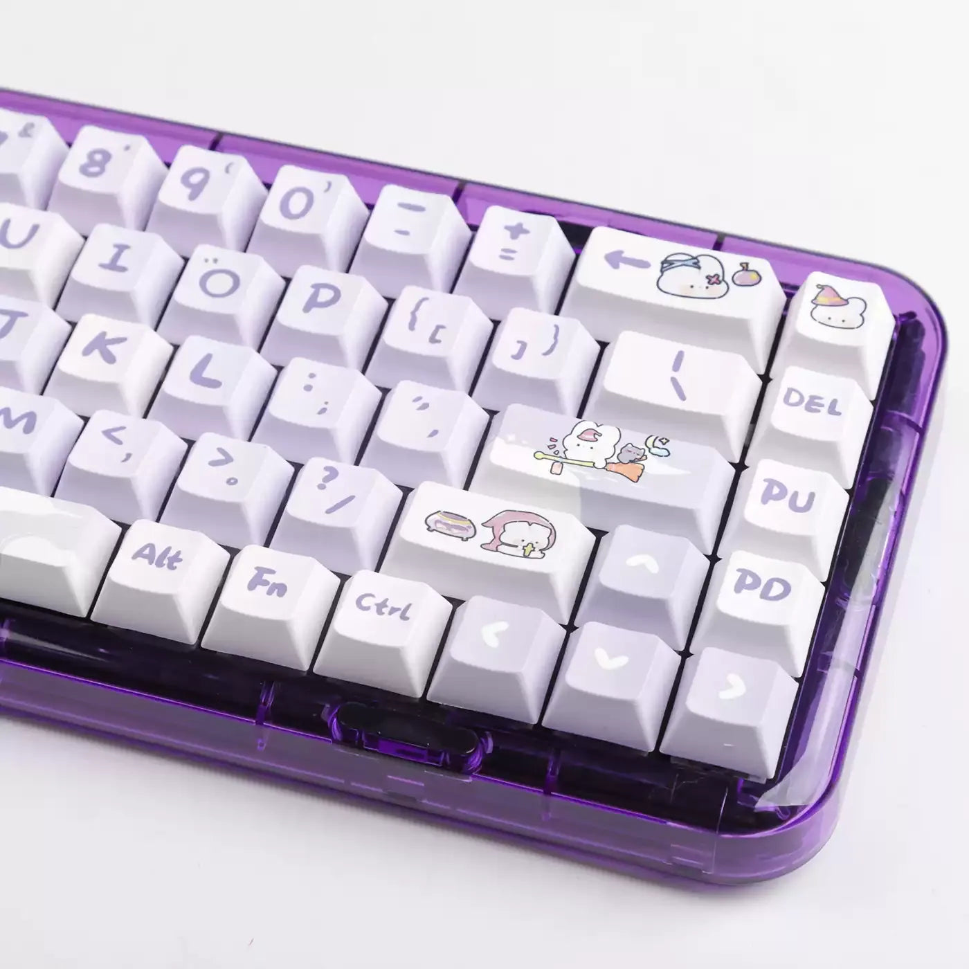 Lavender Bunny Dream OEM Keycap Set