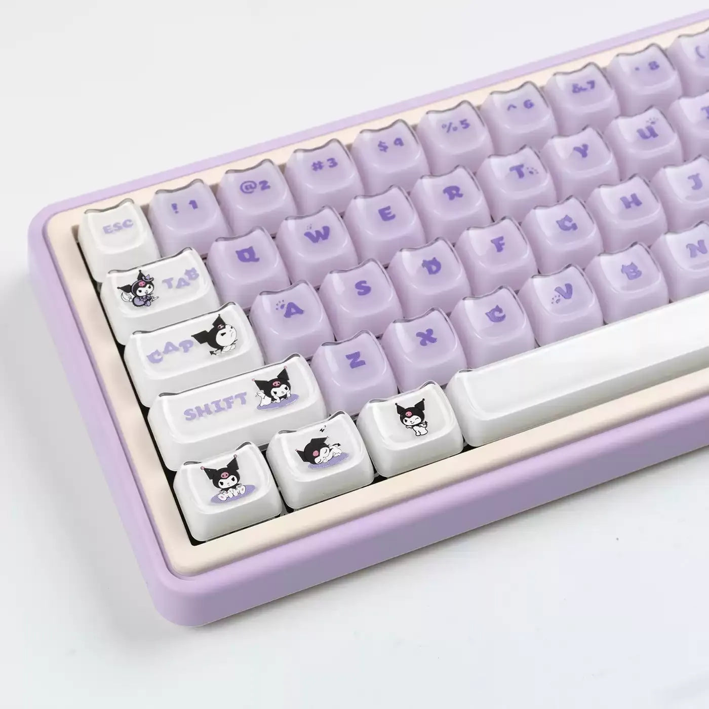 Lilac Mischief Jelly MAO Keycap Set