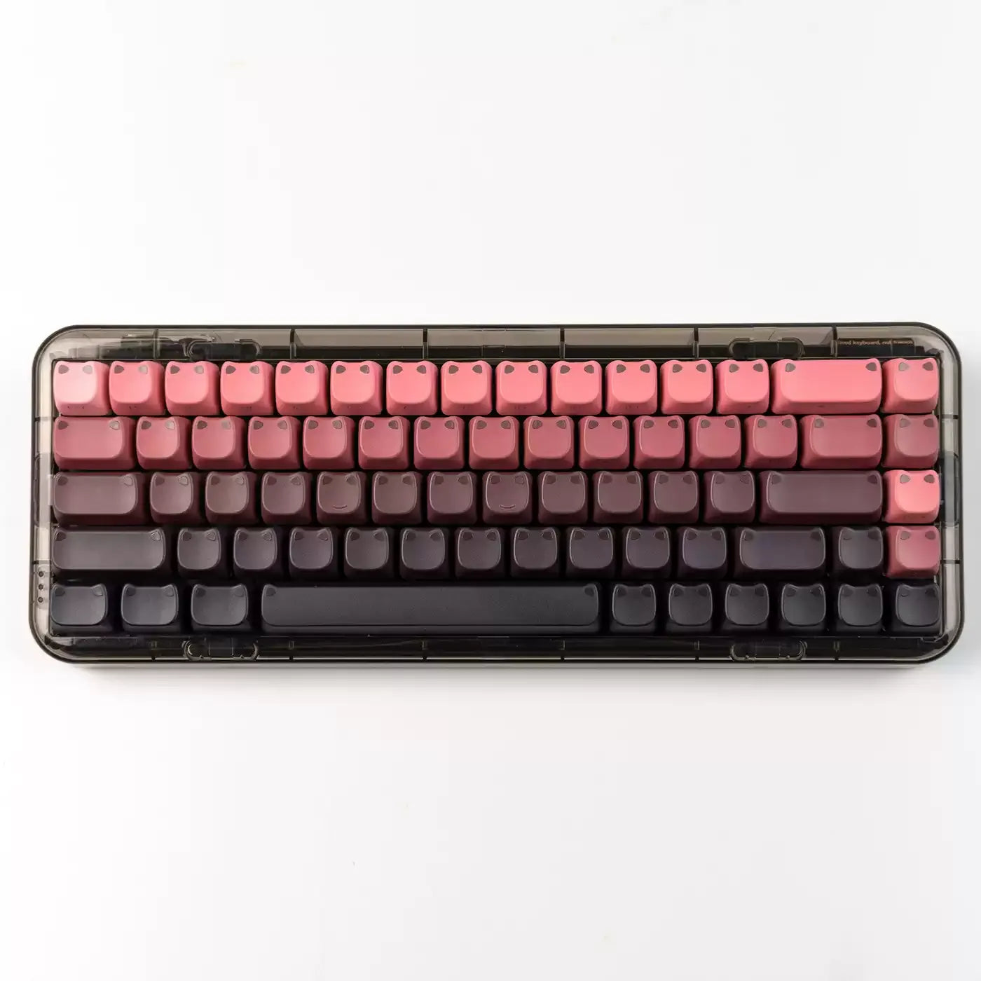 Blackberry Glow Neko MAO Keycap Set